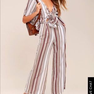 Faithfull The Brand Cropped Jumpsuit.